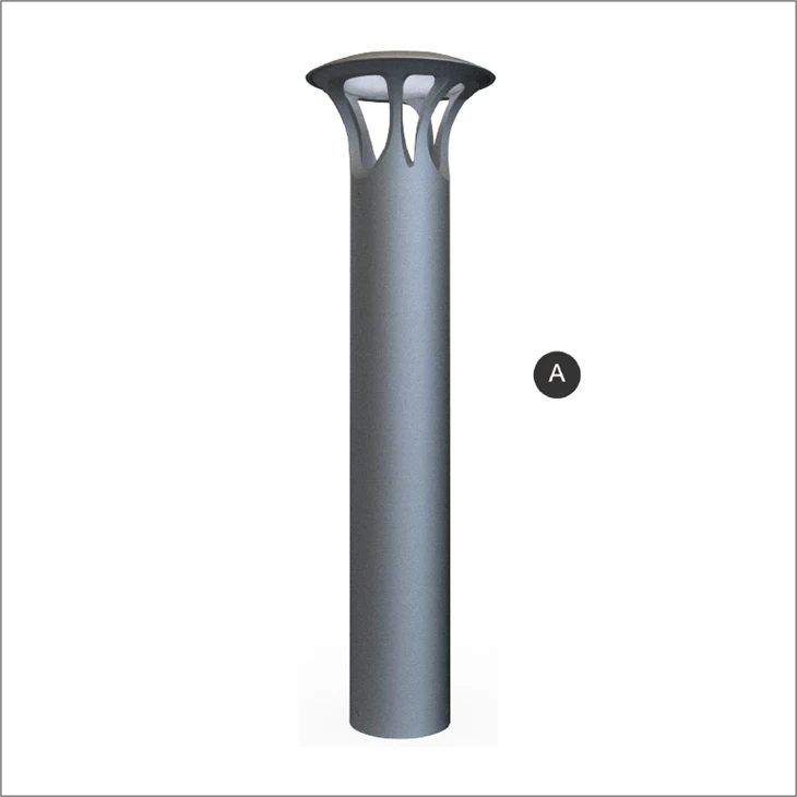 Cảnh quan bãi cỏ bằng nhôm chất lượng cao Đèn led cột cho chiếu sáng đường phố sân vườn