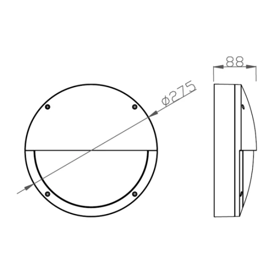 Modern Outdoor Sconce