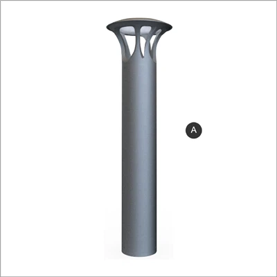 Cảnh quan bãi cỏ bằng nhôm chất lượng cao Đèn led cột cho chiếu sáng đường phố sân vườn